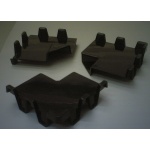 供應(yīng)保護(hù)組件邊框四角，防止碰撞和擦傷的塑膠護(hù)角